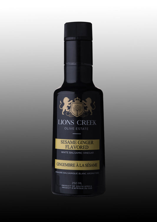 Sesame Ginger White flavored 250 ml Balsamic - 12 Box