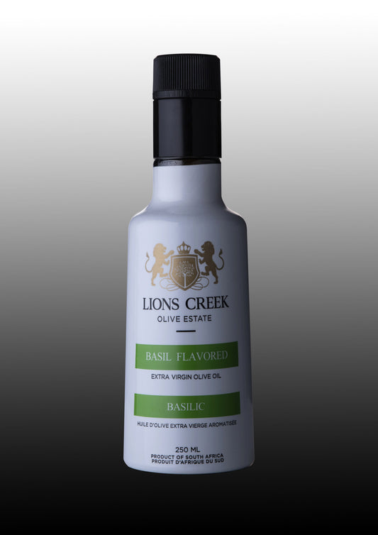 Basil flavored 250 ml EVOO - 12 Box